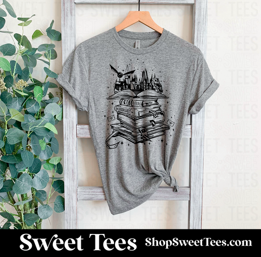 Magic World Book tee