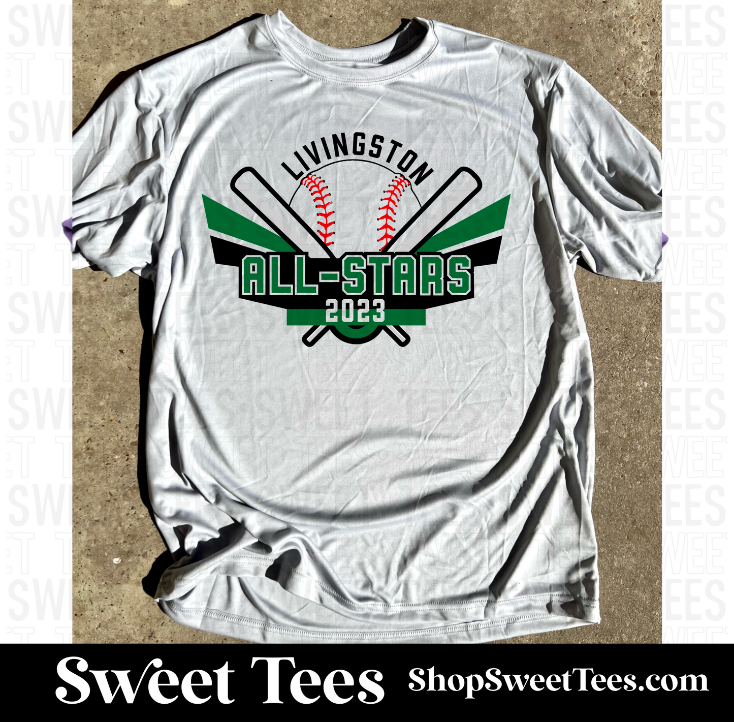 All-Stars Baseball Fan Drifit tee