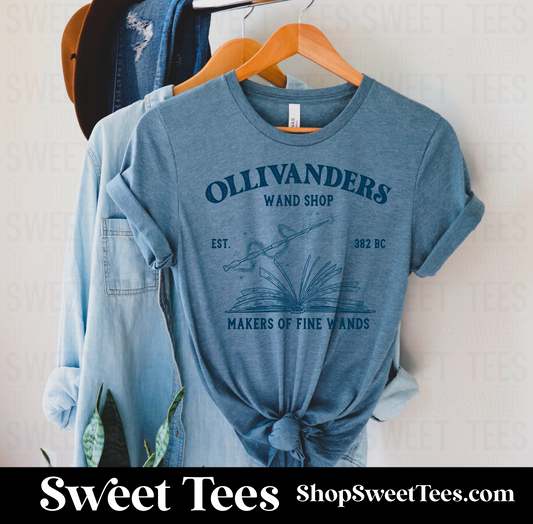 Ollivanders Wand Shop tee
