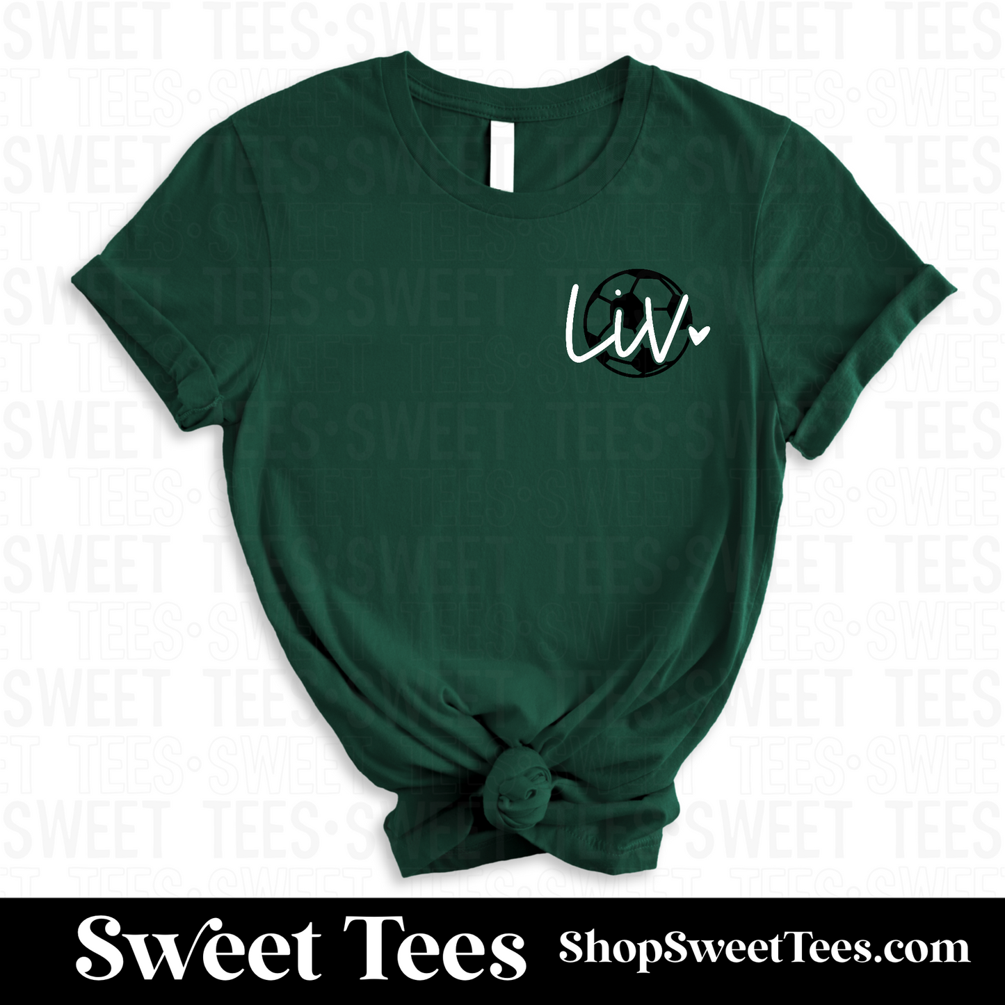 LIV Soccer Pocket tee