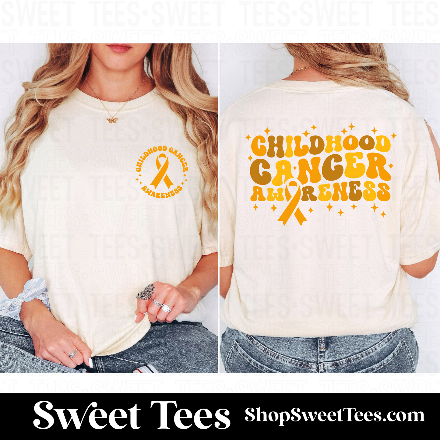 Childhood Cancer Awareness Ribbon tee
