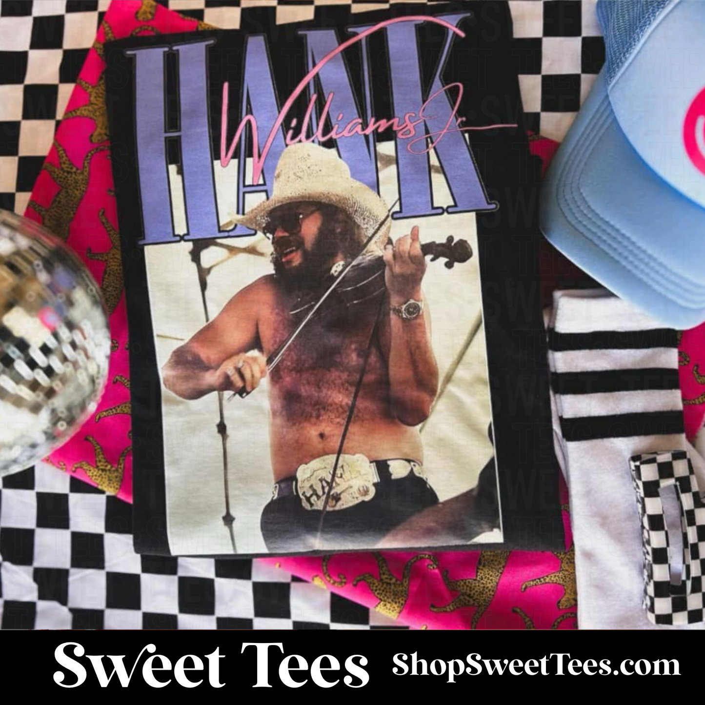 Hank Williams Jr tee