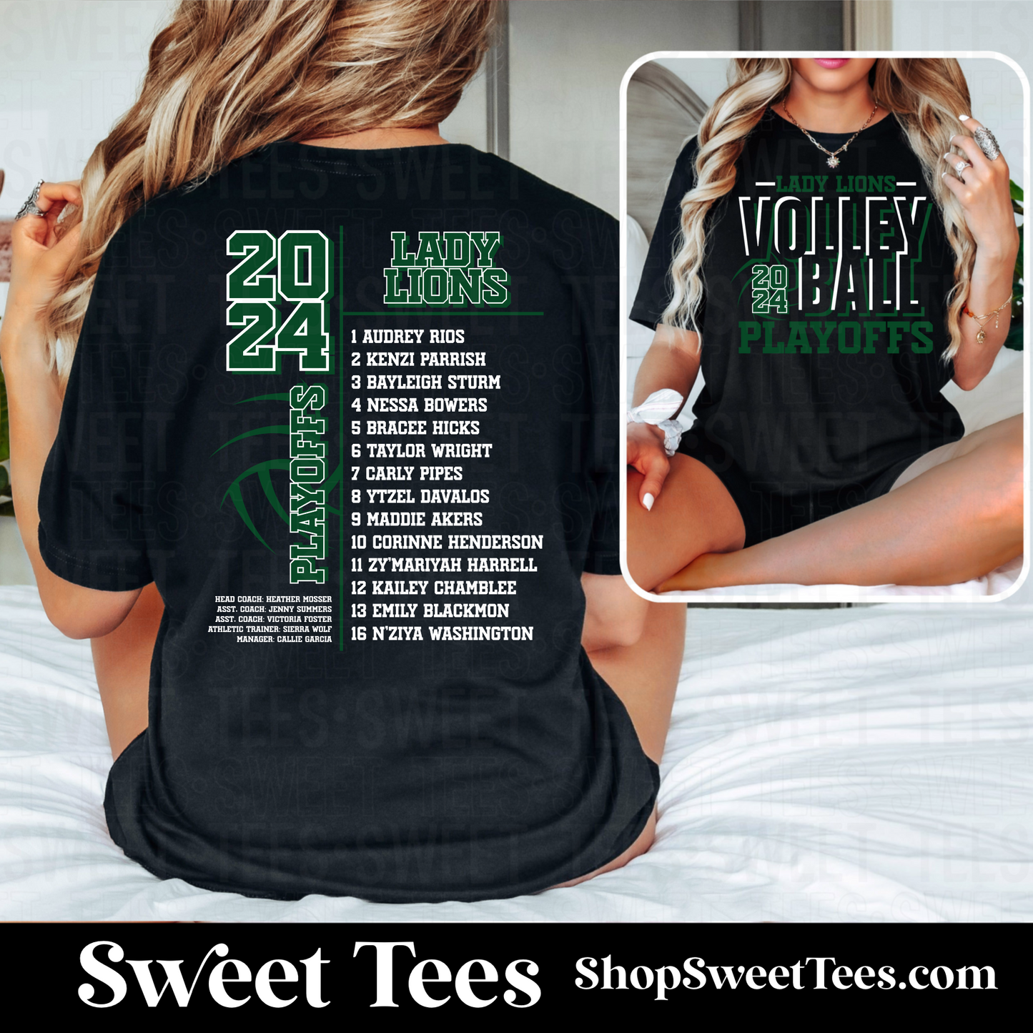 Lady Lions Volleyball Playoffs tee