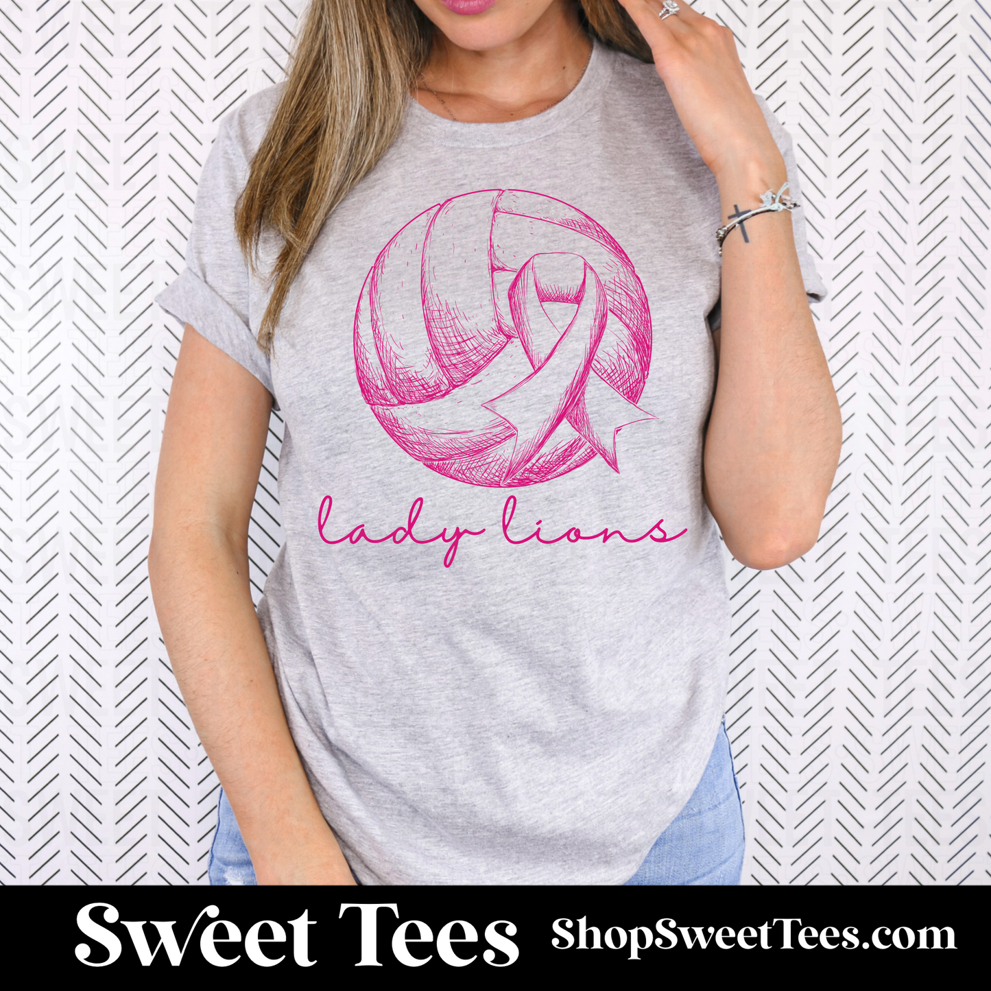 Lady Lions Volleyball Awareness tee
