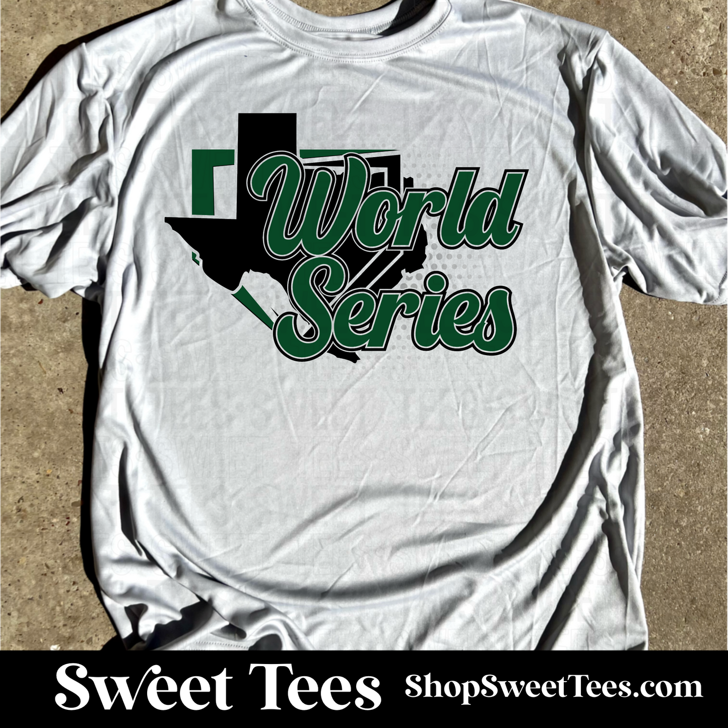 Texas World Series Dots drifit tee