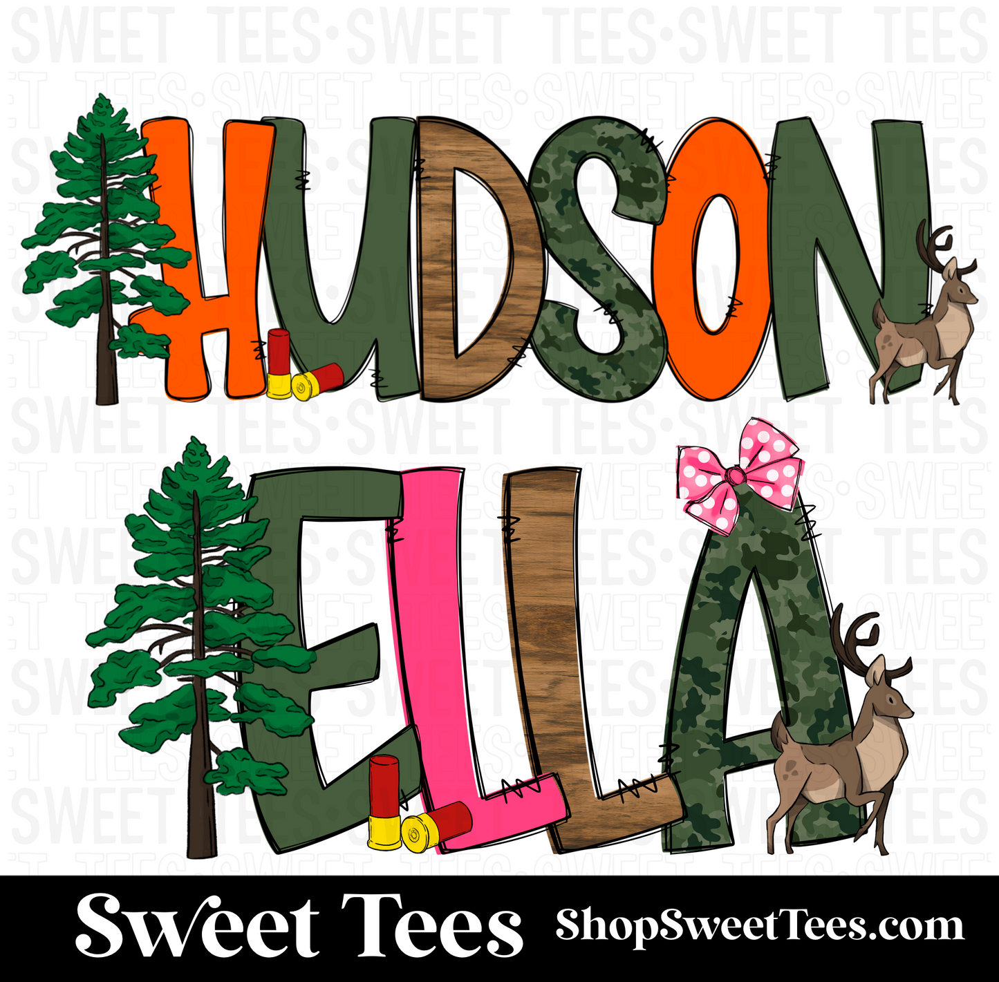 Custom Deer Season Name tee