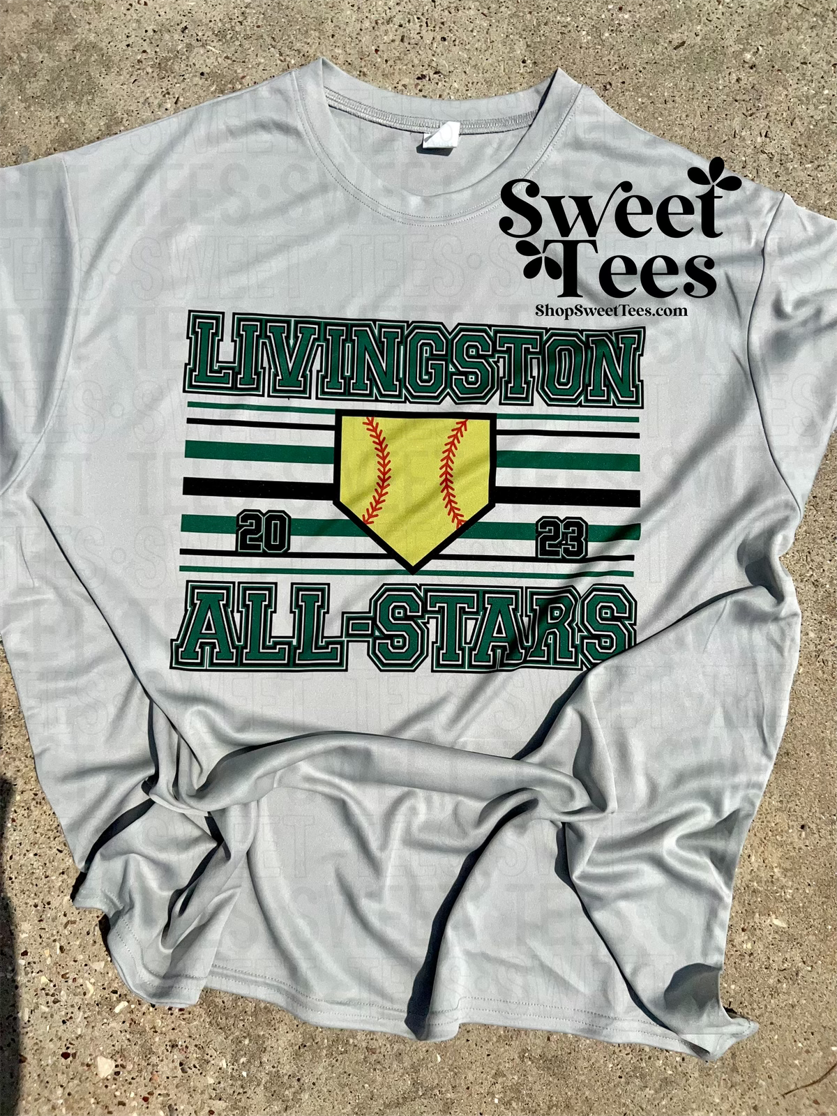 All-Stars Softball Stripe Drifit tee