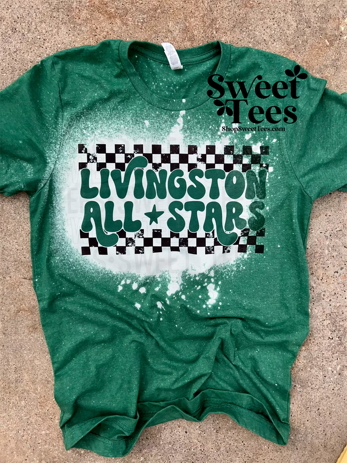 All-Stars Retro Checker tee
