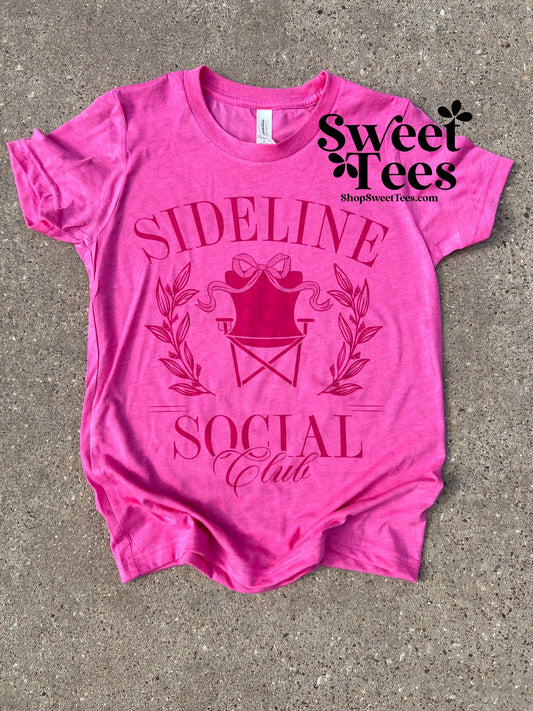 Sideline Social Club tee