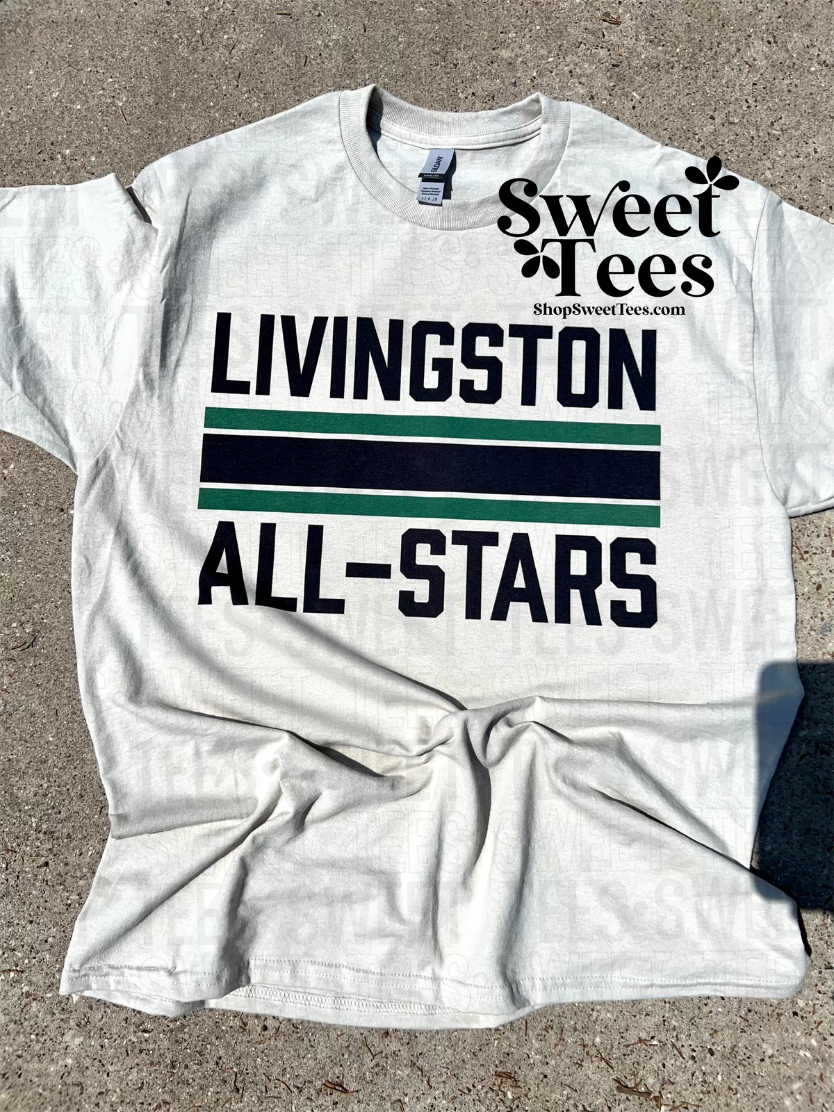 All-Stars Triple Stripe tee - tan