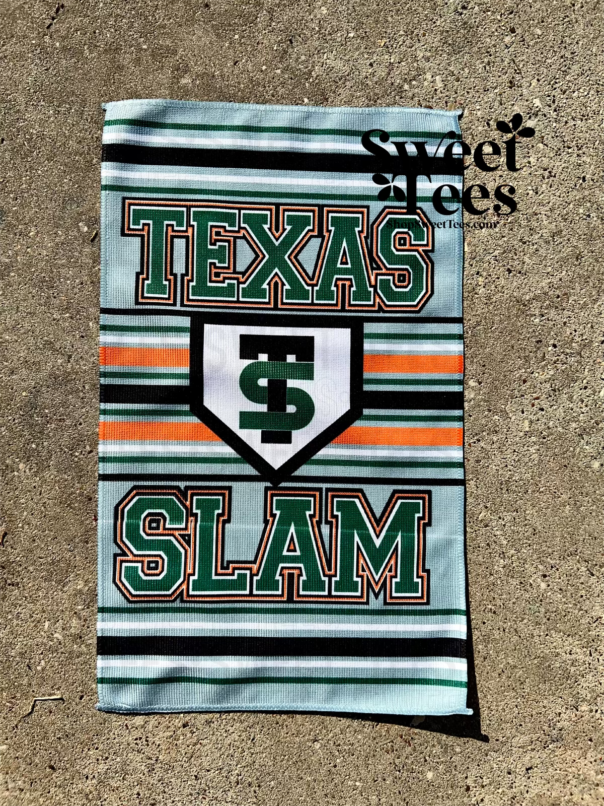Texas Slam Striped Rally Towel