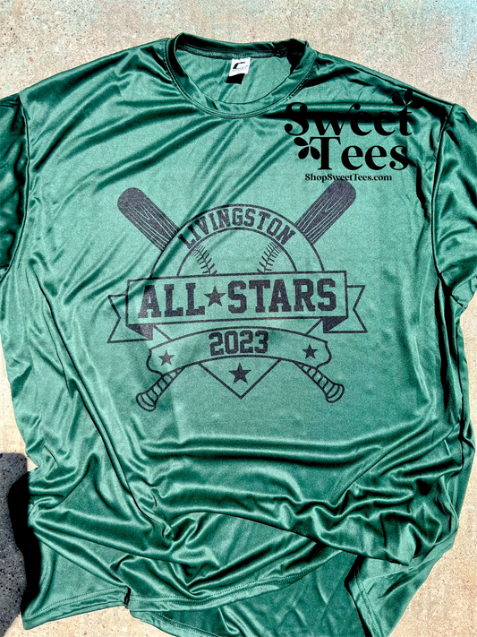 All-Stars Baseball Plate drifit tee