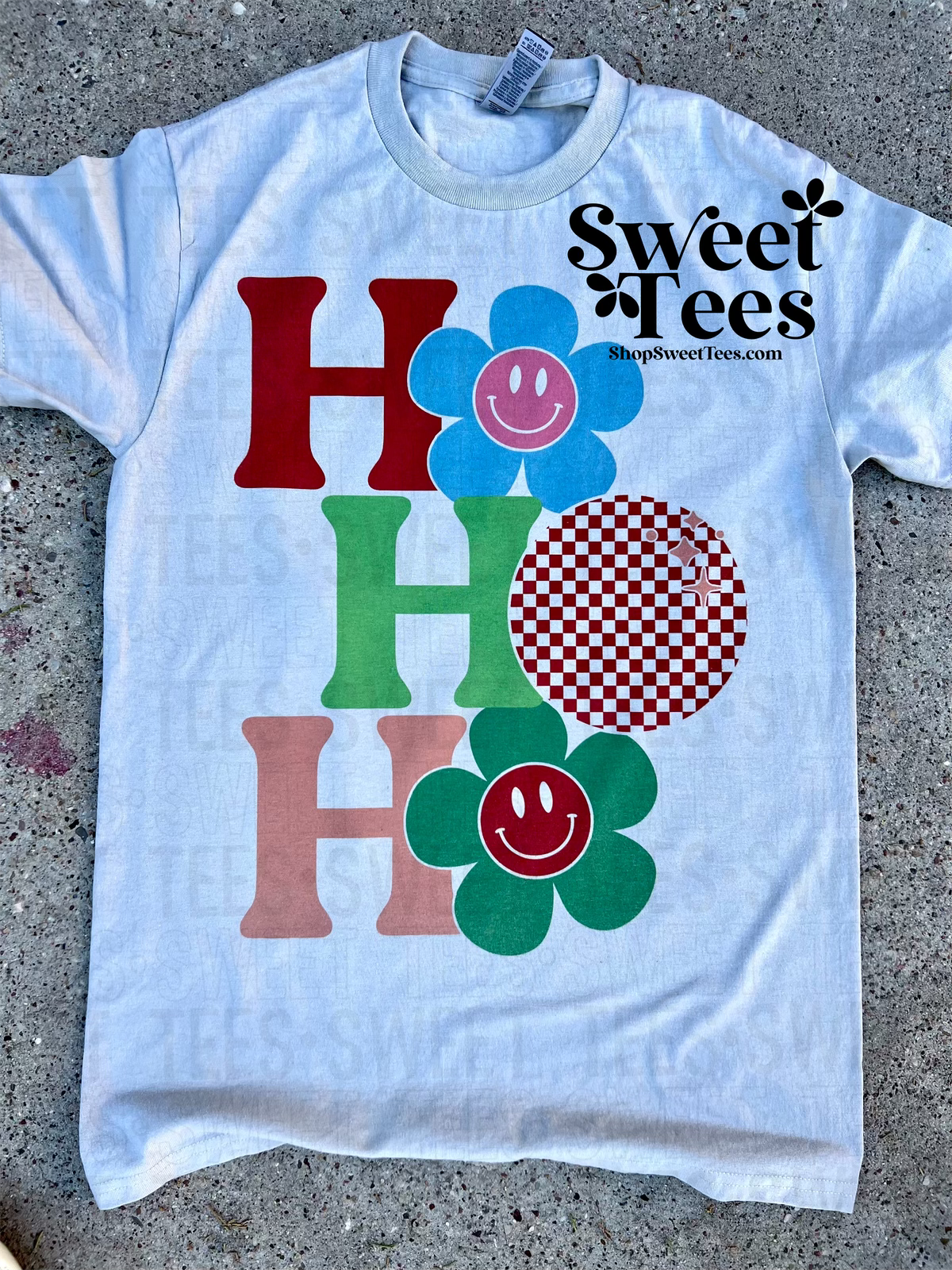Retro Ho Ho Ho tee