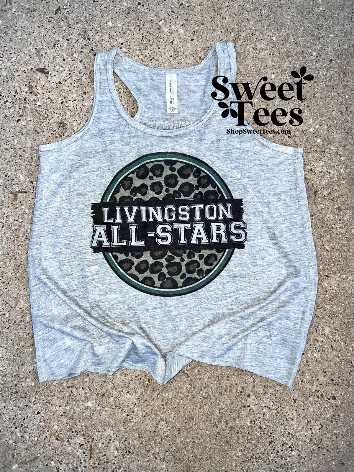 All-Stars Leopard Circle Tank