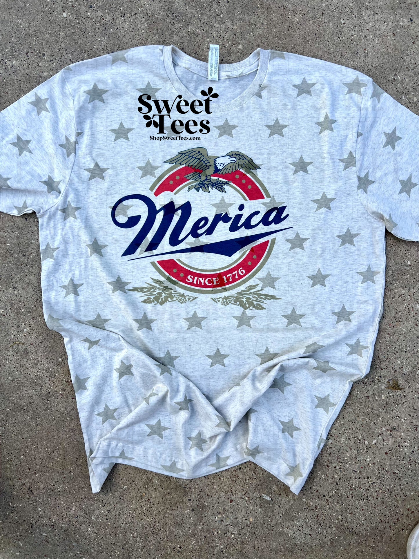 Merica Miller Star tee