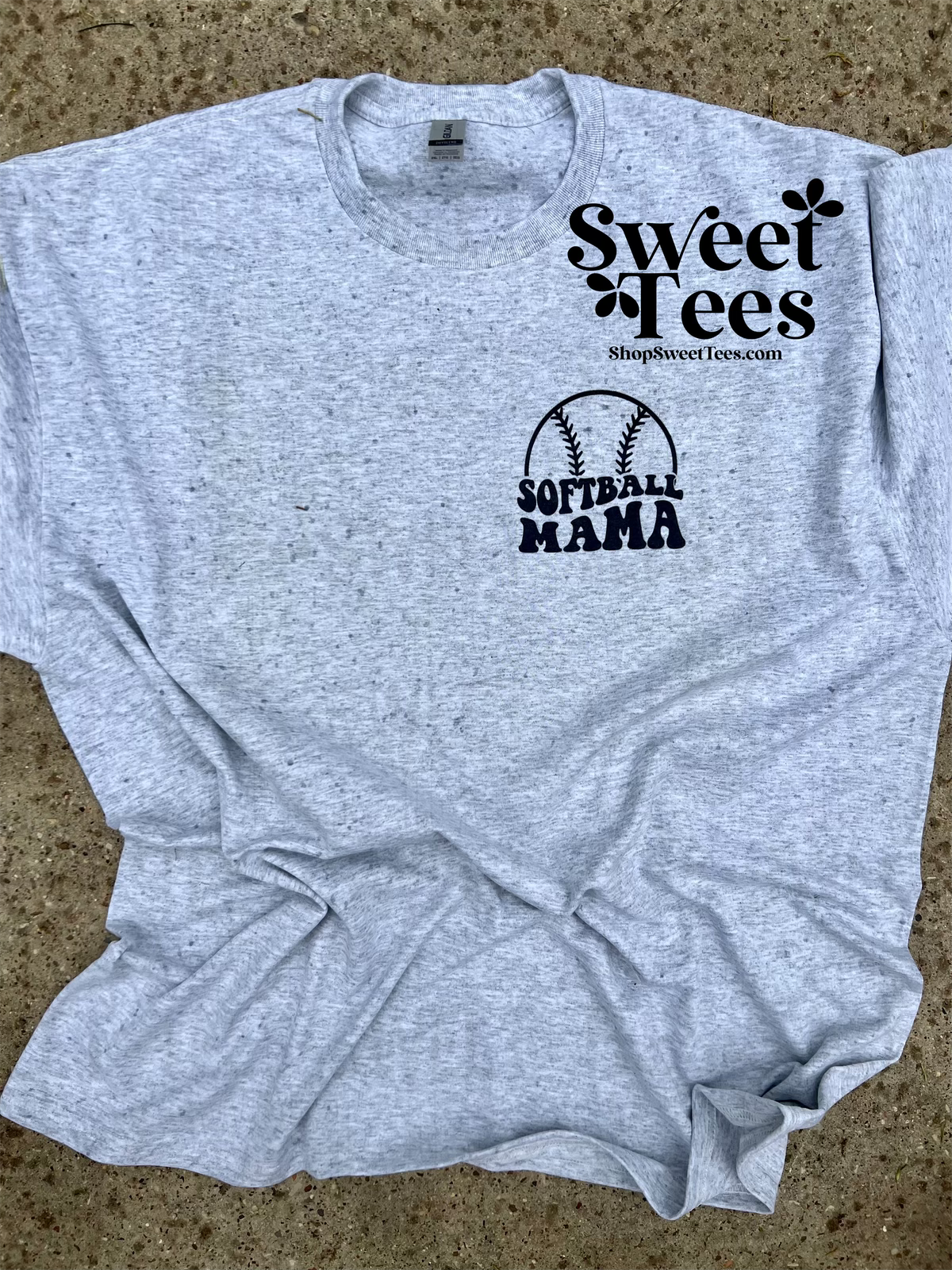 Somebody's Loud Mouth Softball Mama tee