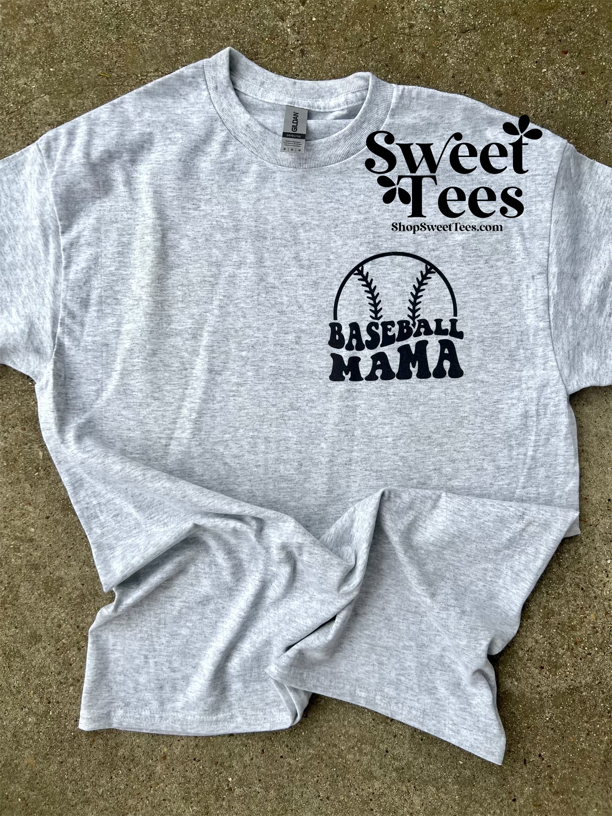 Somebody's Loud Mouth Baseball Mama tee