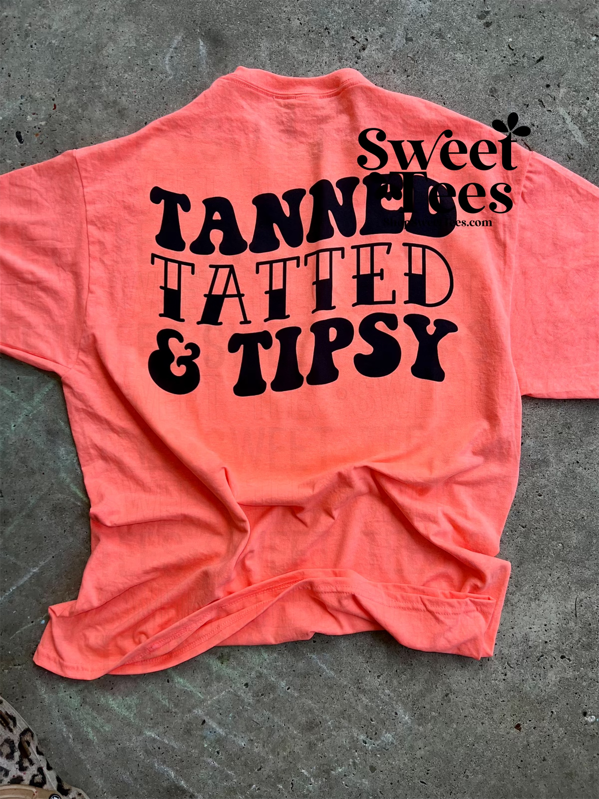 Tanned Tatted and Tipsy tee