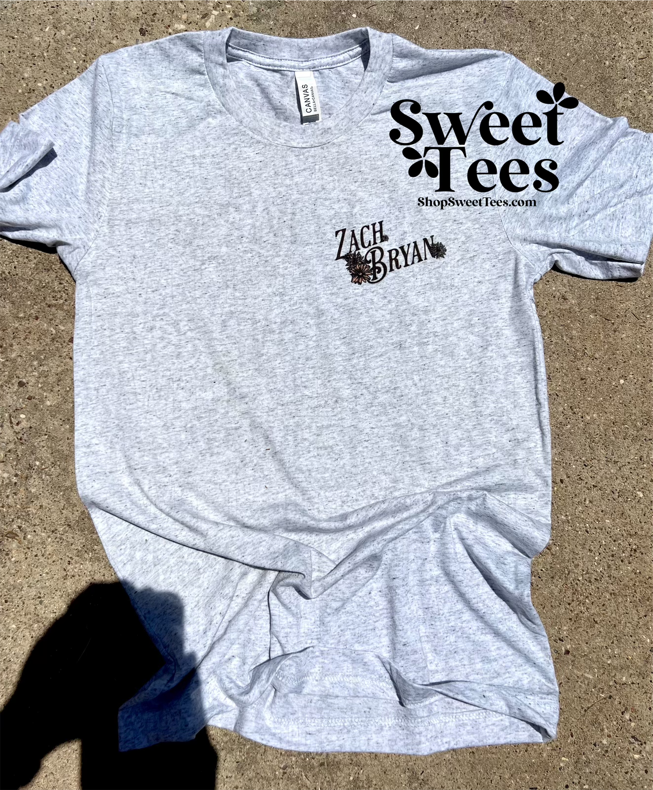 Flowers in the Darkest Parts of You tee