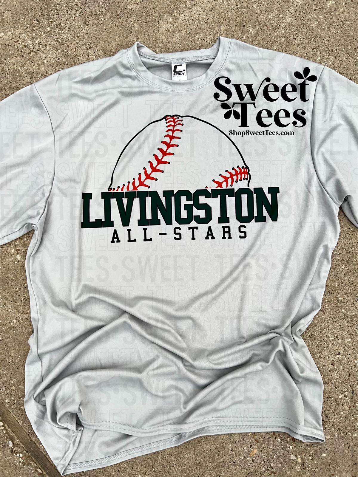 All-Stars Half Baseball Drifit tee