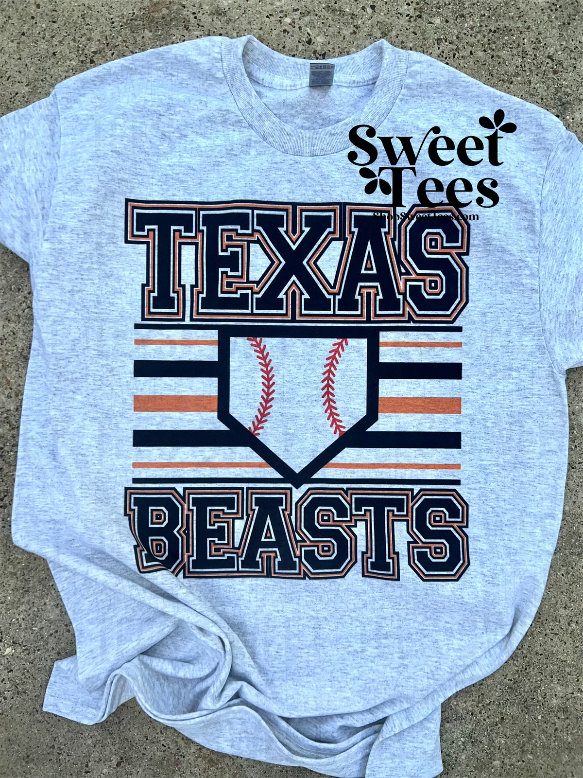 Texas Beasts Stripe tee