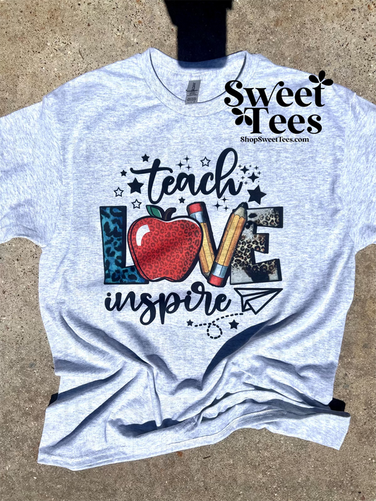 Teach Love Inspire tee