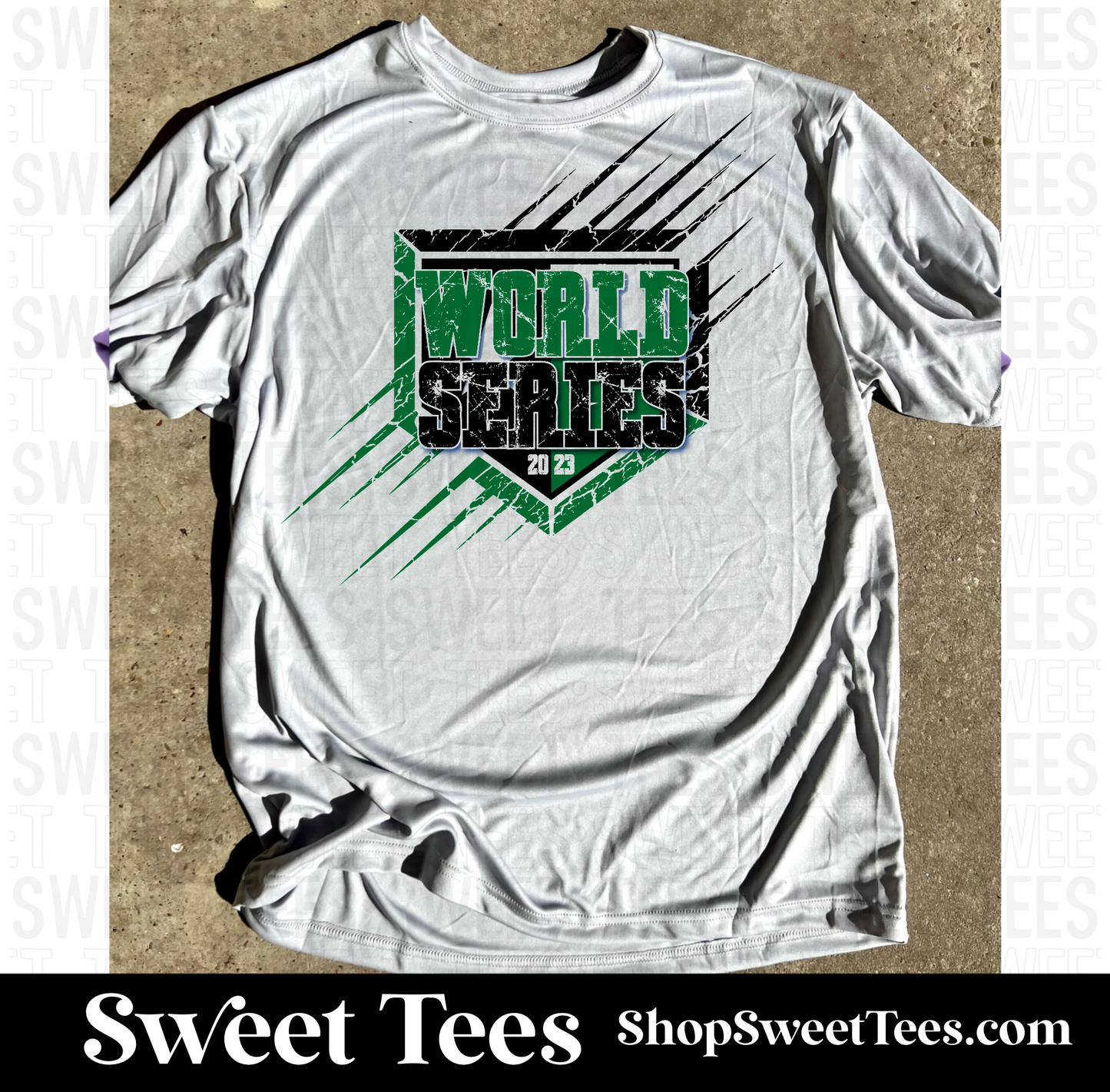 World Series Destroyed Plate Drifit tee