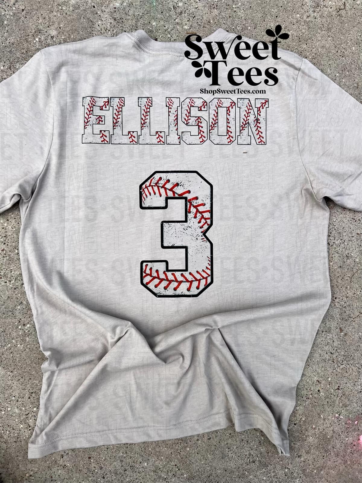 Baseball Mama Bolt tee