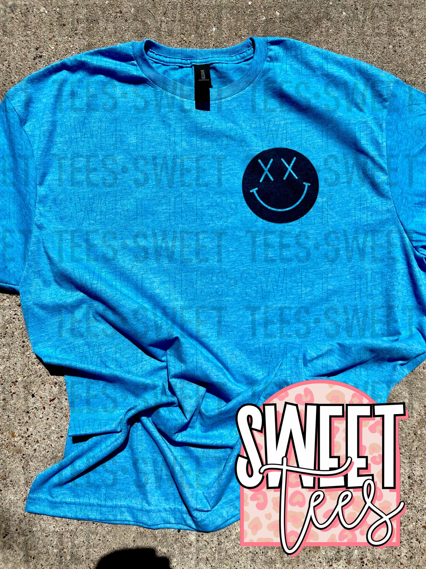 Back on My Bullshit tee - front & back