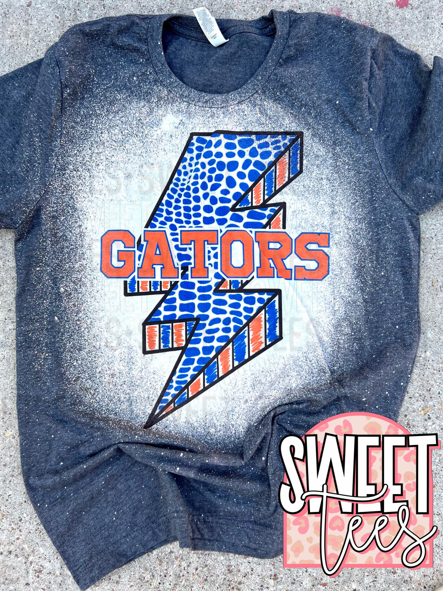 Gators Gator Print Bolt tee