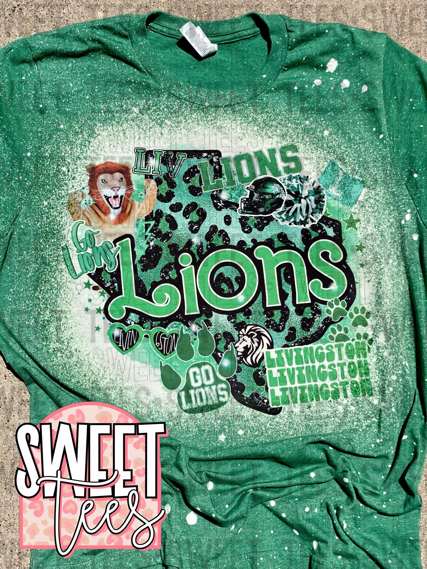 Livingston Lions Ultimate Spirit tee
