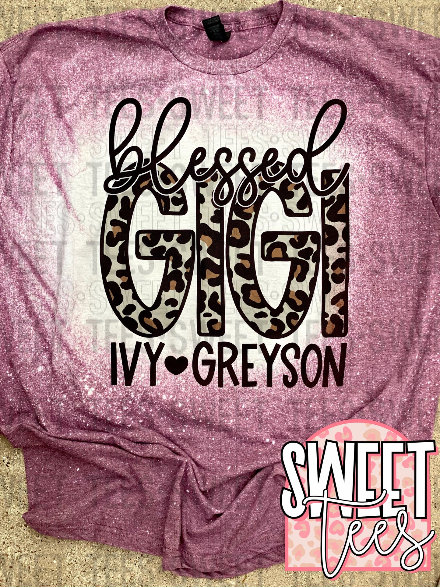Blessed Custom Name tee