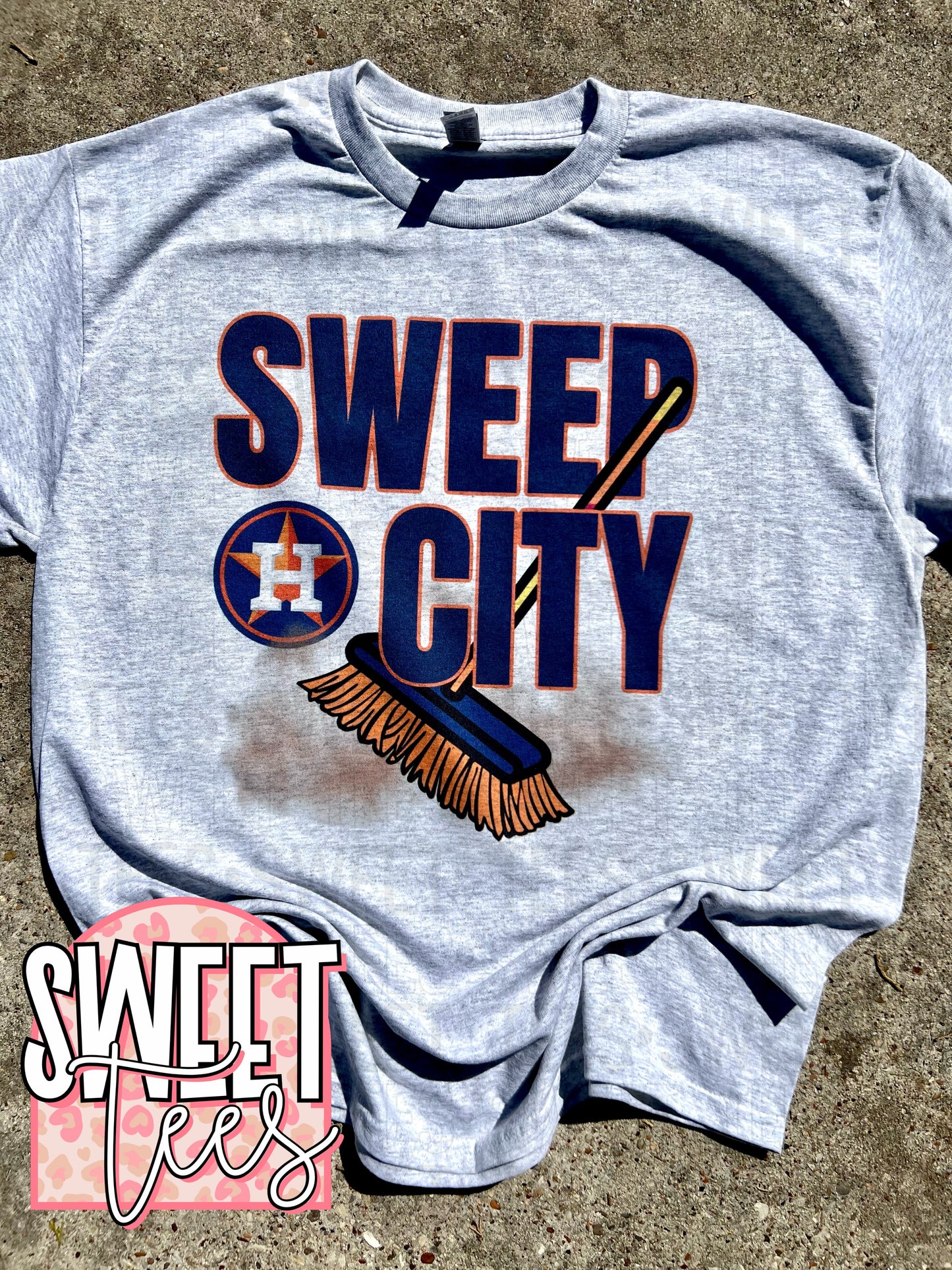 Sweep City Astros tee