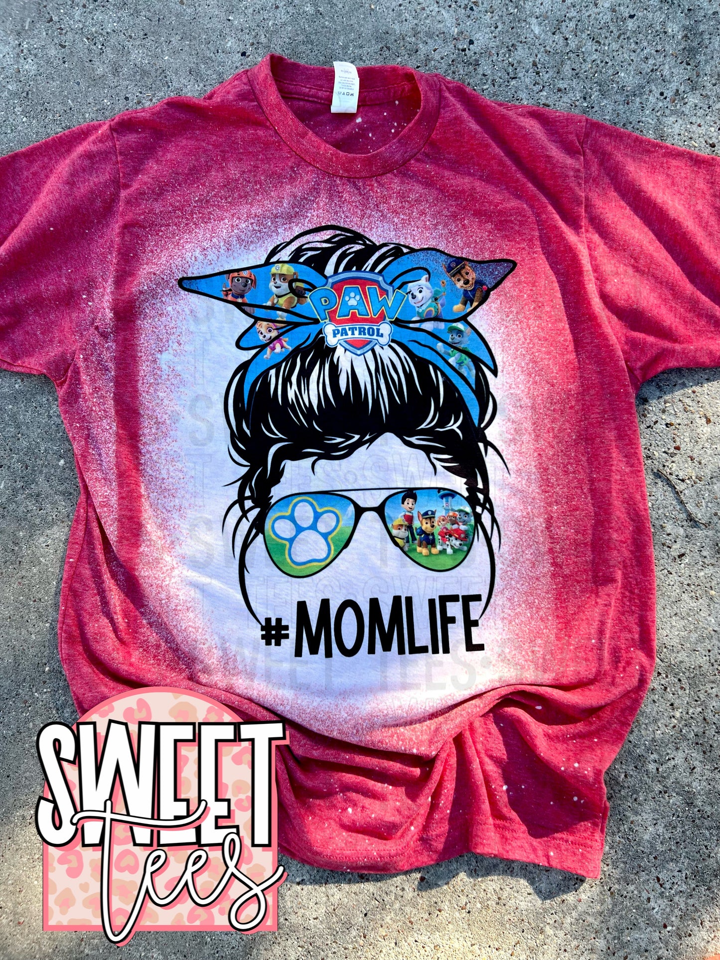 Paw Patrol Mom Life tee