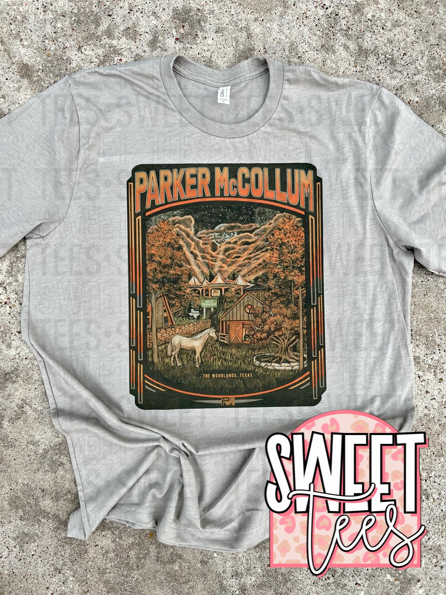 Parker The Woodlands Poster tee