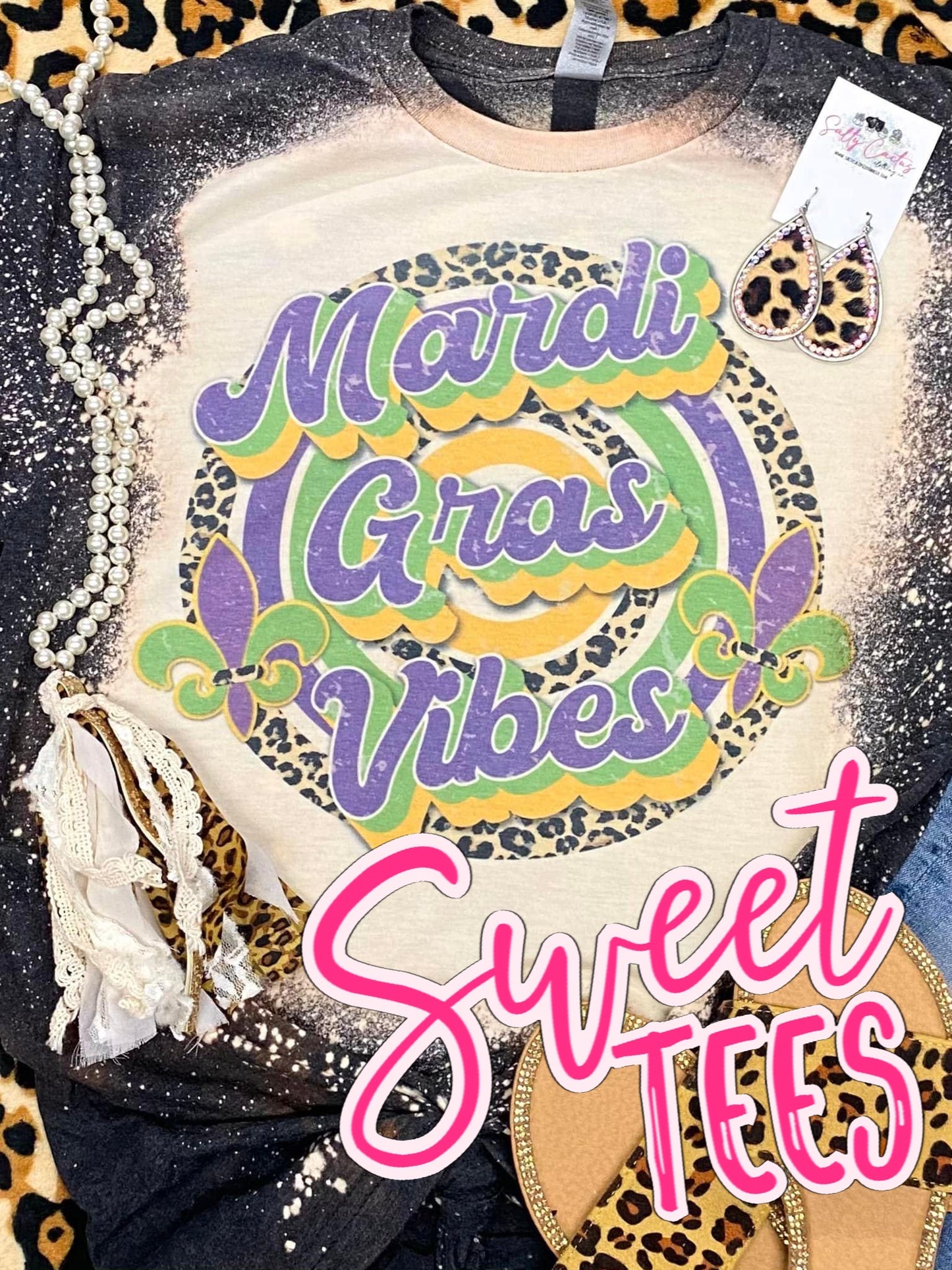 Mardi Gras Vibes tee