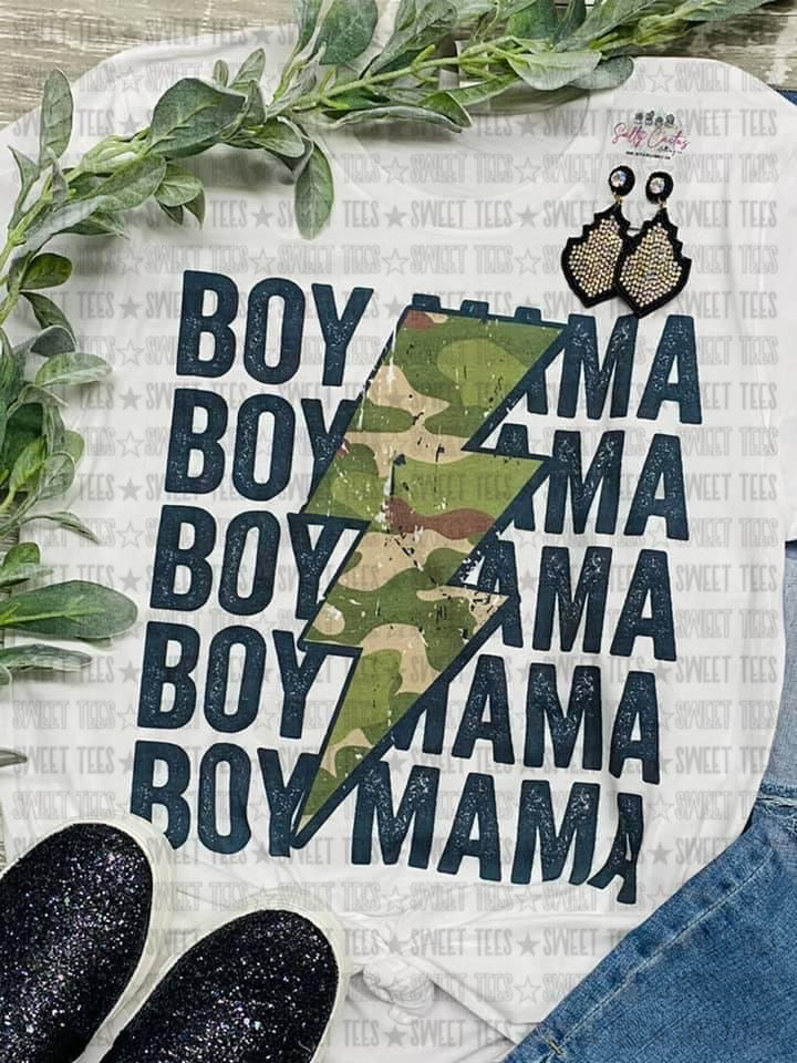 Boy Mama Bolt tee