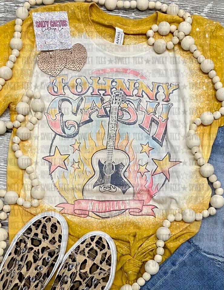 Retro Johnny Cash tee