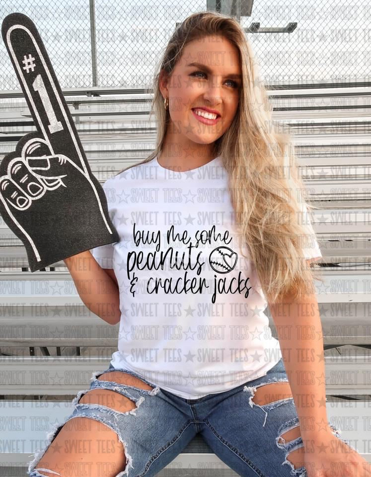Peanuts and Cracker Jacks tee