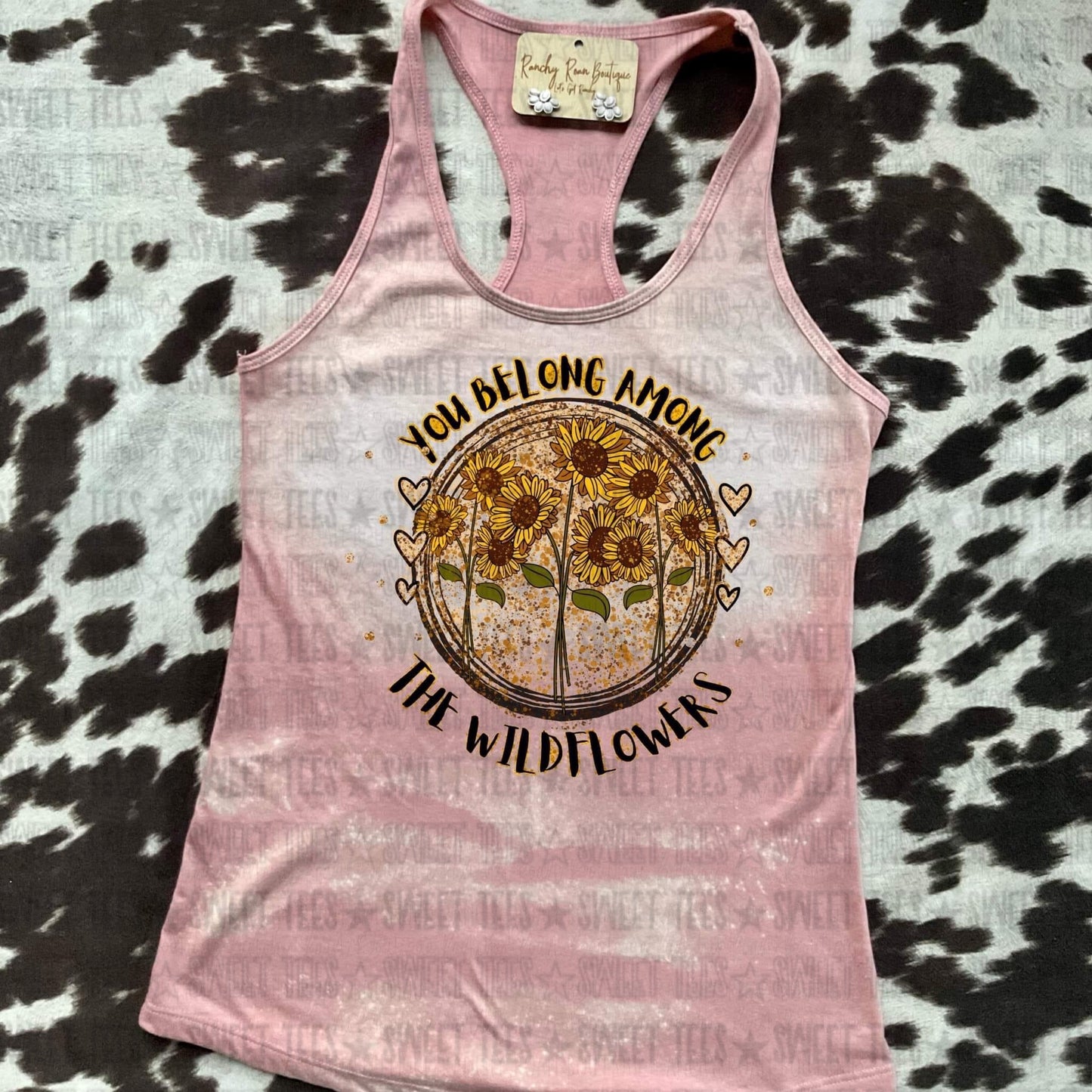 Sunflower Wildflowers tank