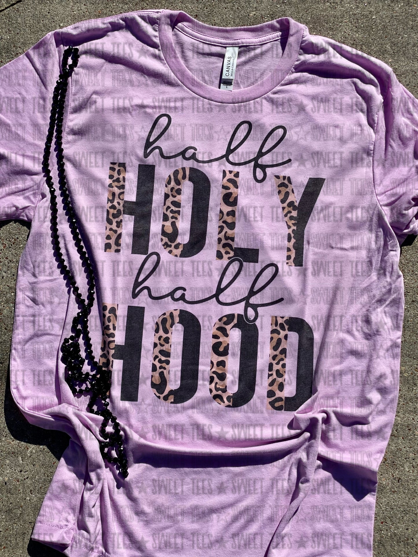 Half Holy Half Hood tee