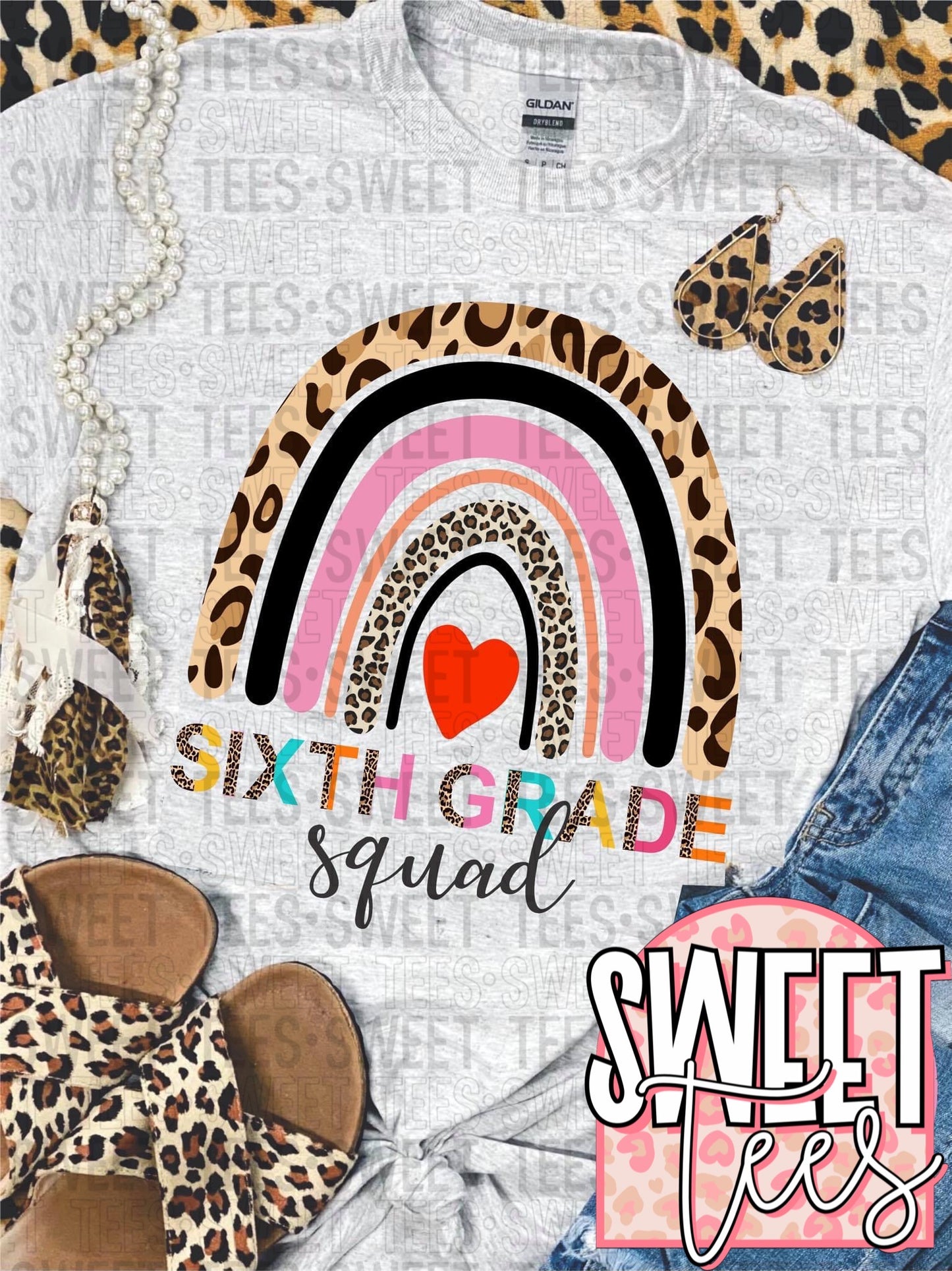 School Squad Rainbow tee