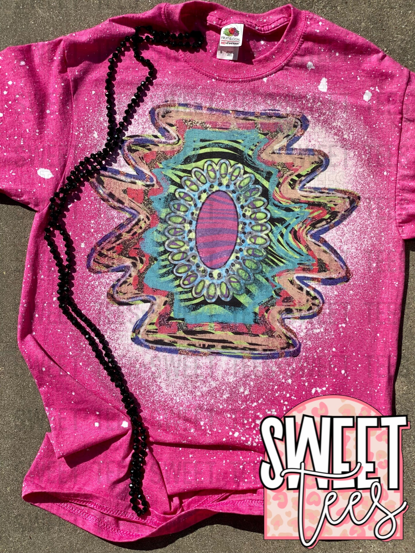 Multiprint Aztec tee