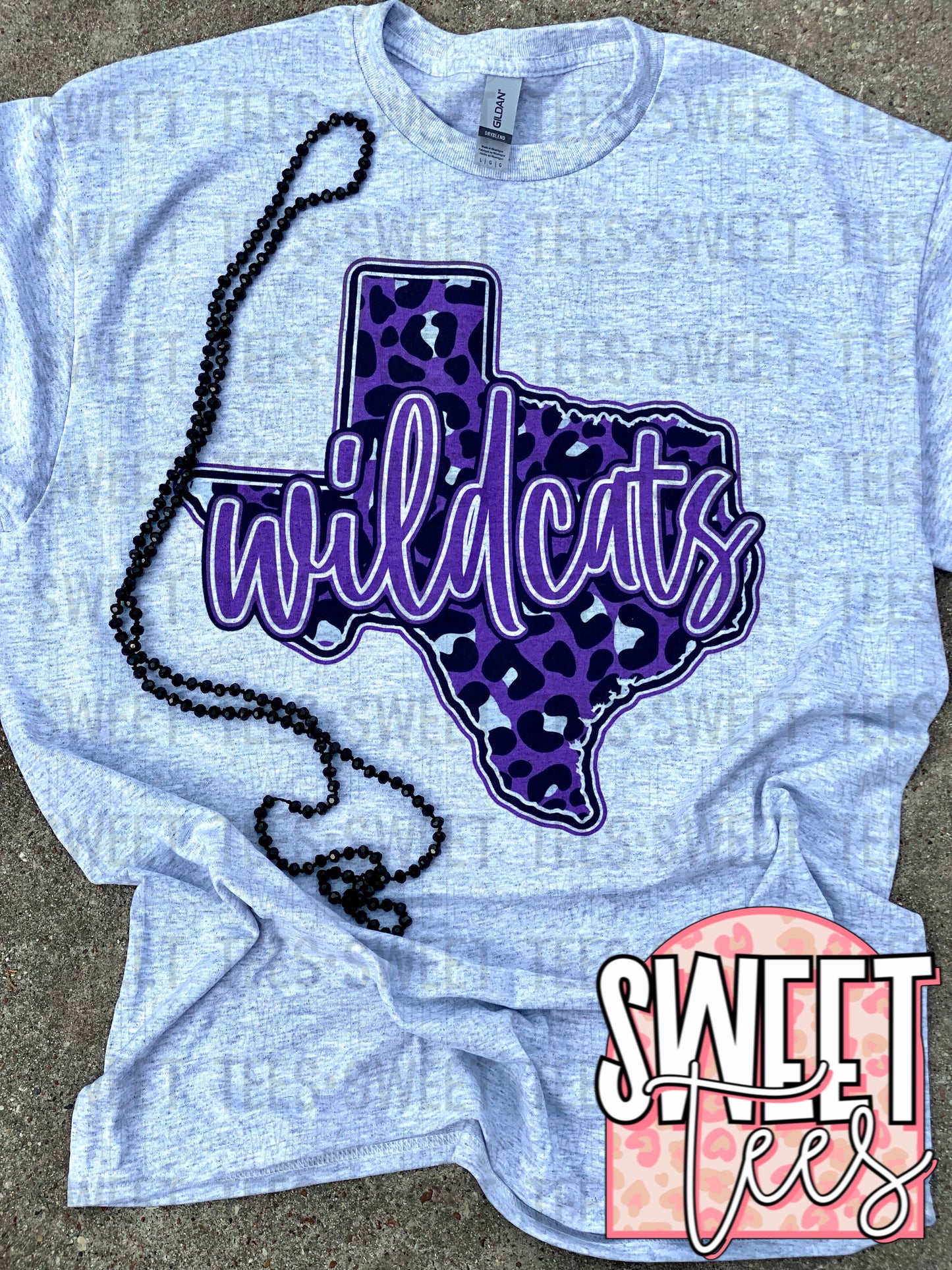 Wildcats Leopard Texas tee