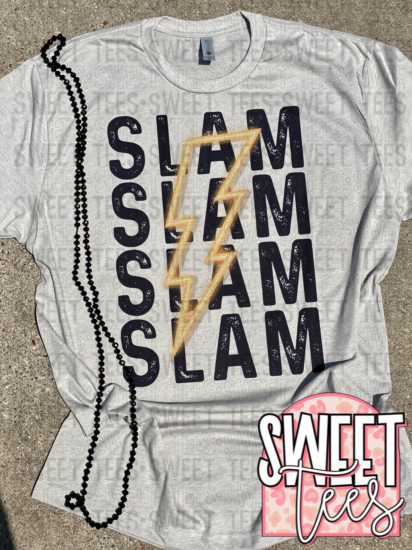 SLAM Neon Bolt tee