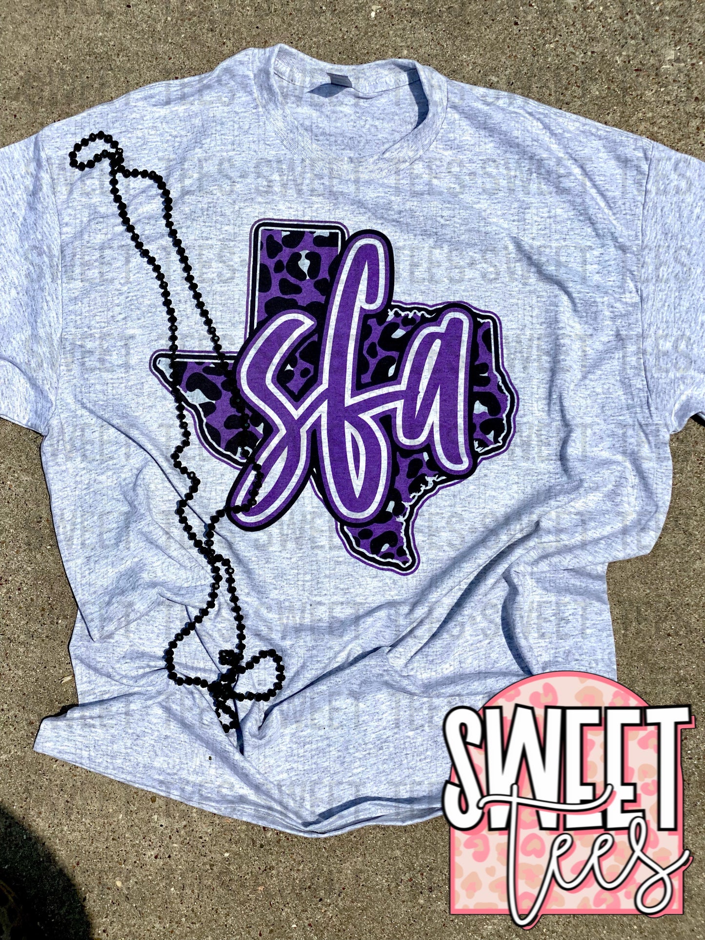 SFA Leopard Texas tee