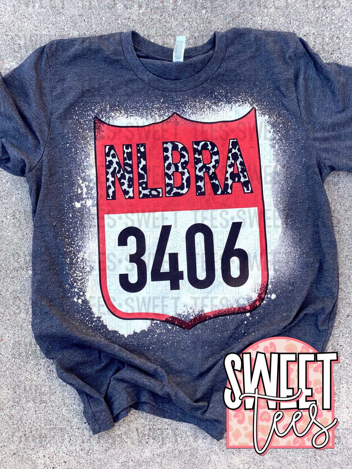 Custom Rodeo Back Number tee