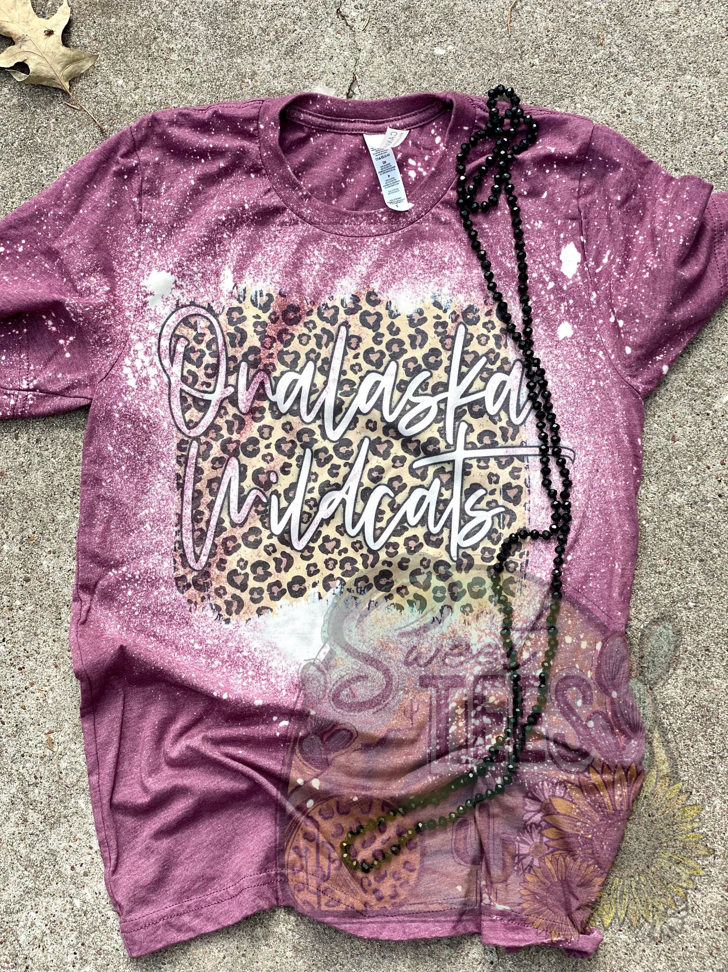 Onalaska Leopard Swatch tee