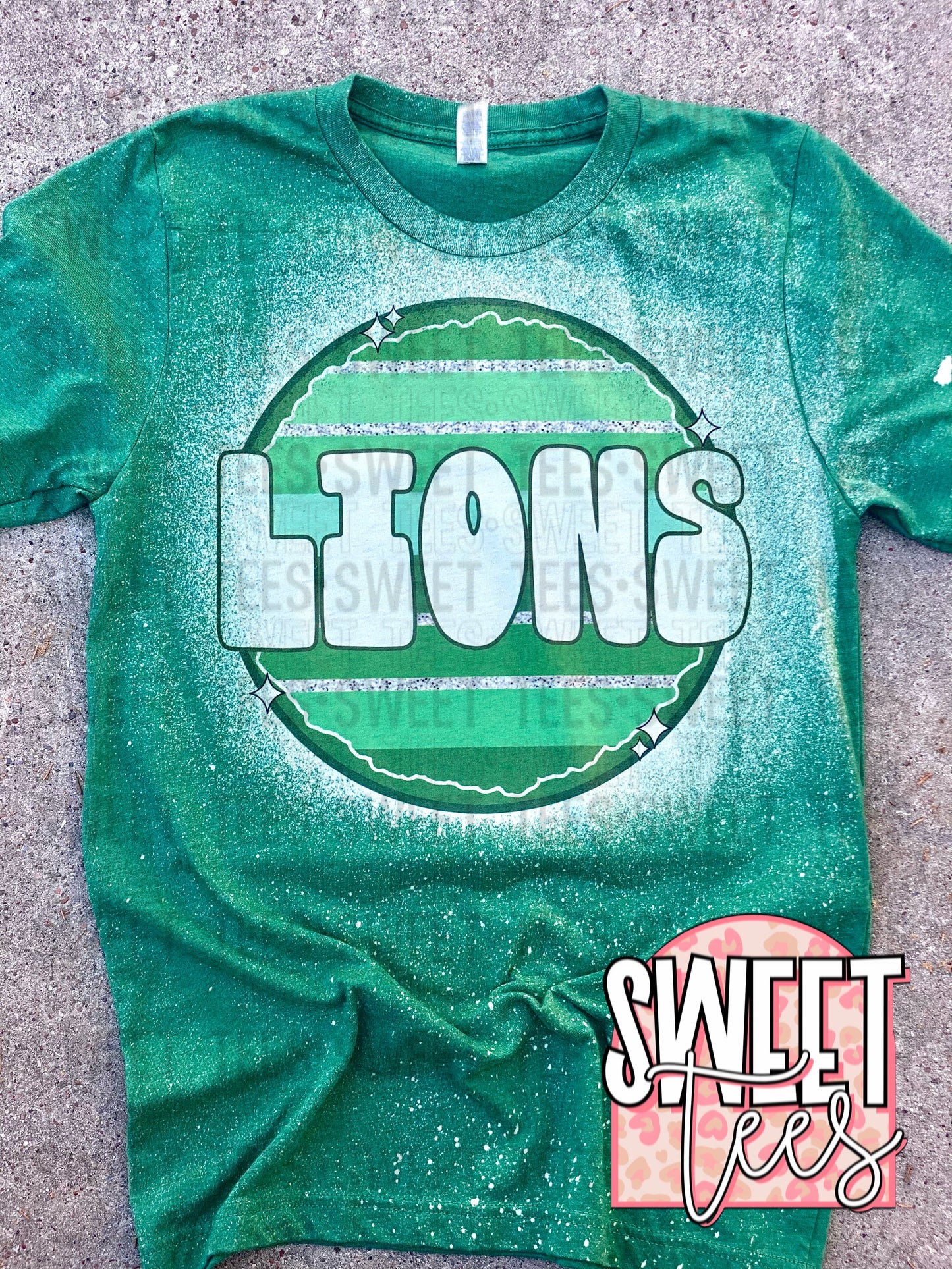 Lions Retro Stripe tee
