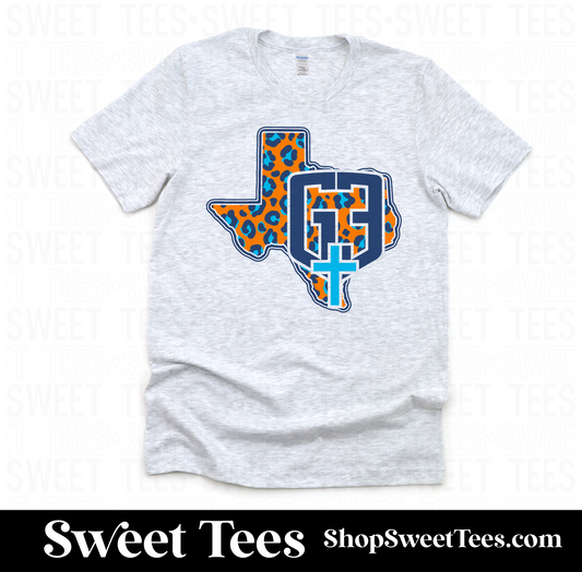 G3 Leopard Texas tee
